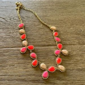 Kate Spade assorted pink statement necklace